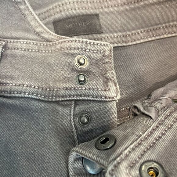 Mother The Swooner Exposed Snap Ankle- Second Chance Size/ Gray Size 26 - Picture 4 of 15
